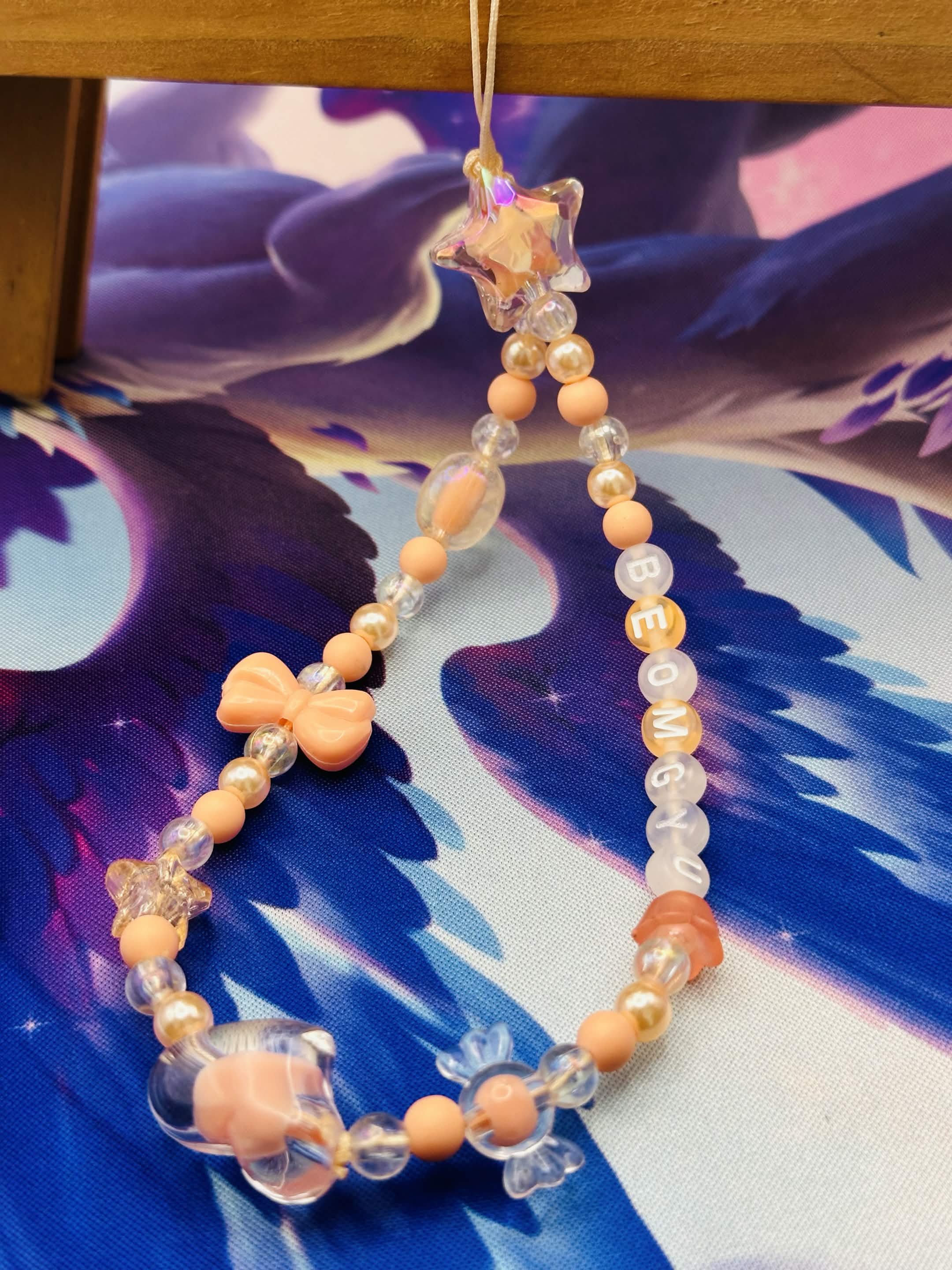 Beomgyu Beaded Phone Charm 🌟
