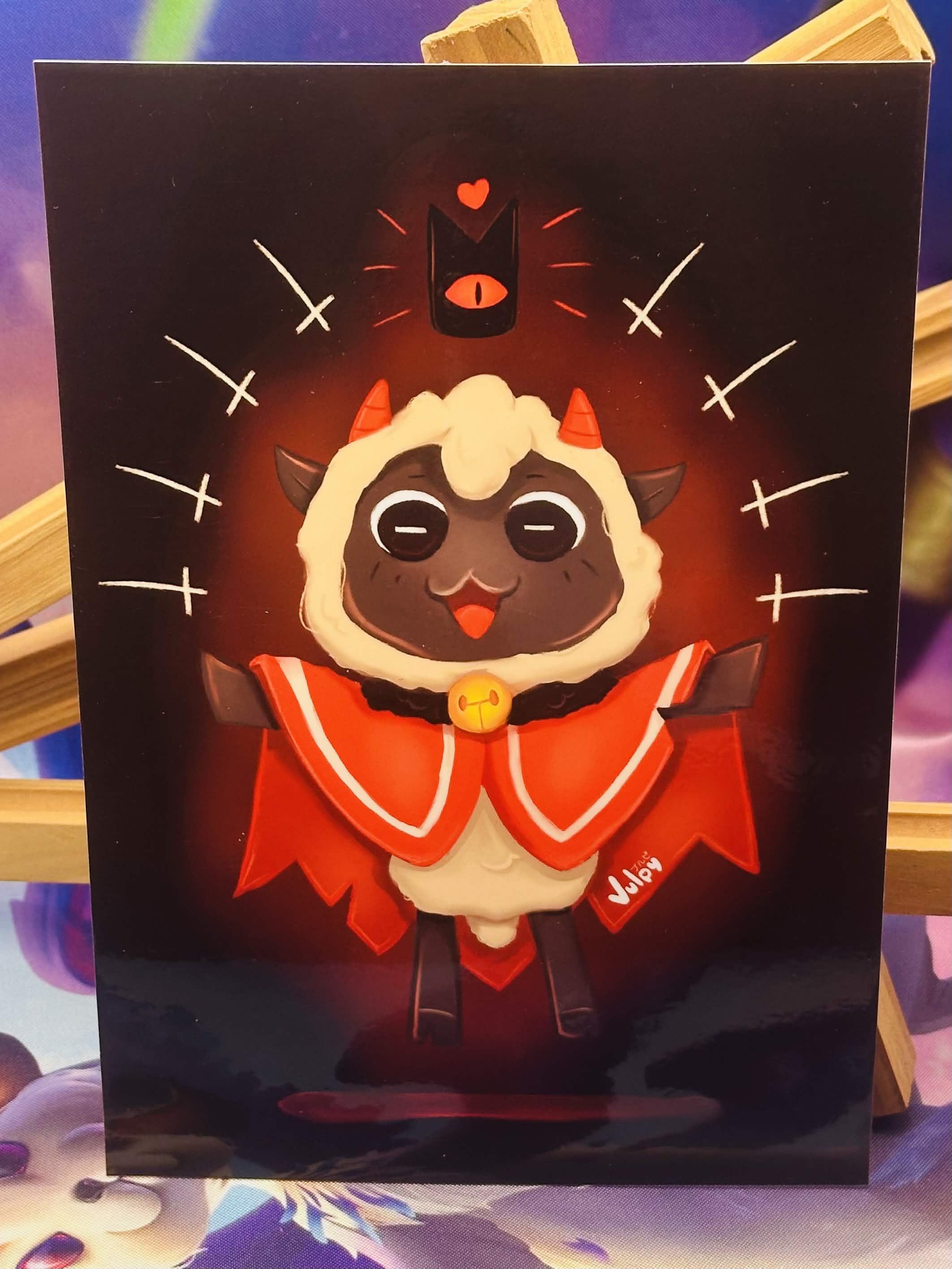 Cult of the Lamb - A5 Print 💜