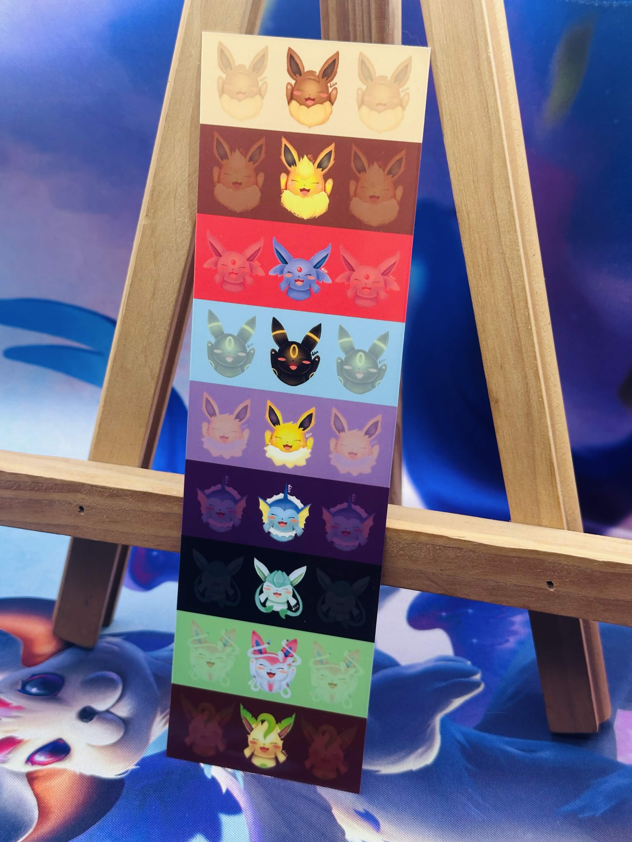 Eeveelutions - Bookmarks 📖