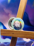 No Face - Button Pin 💜