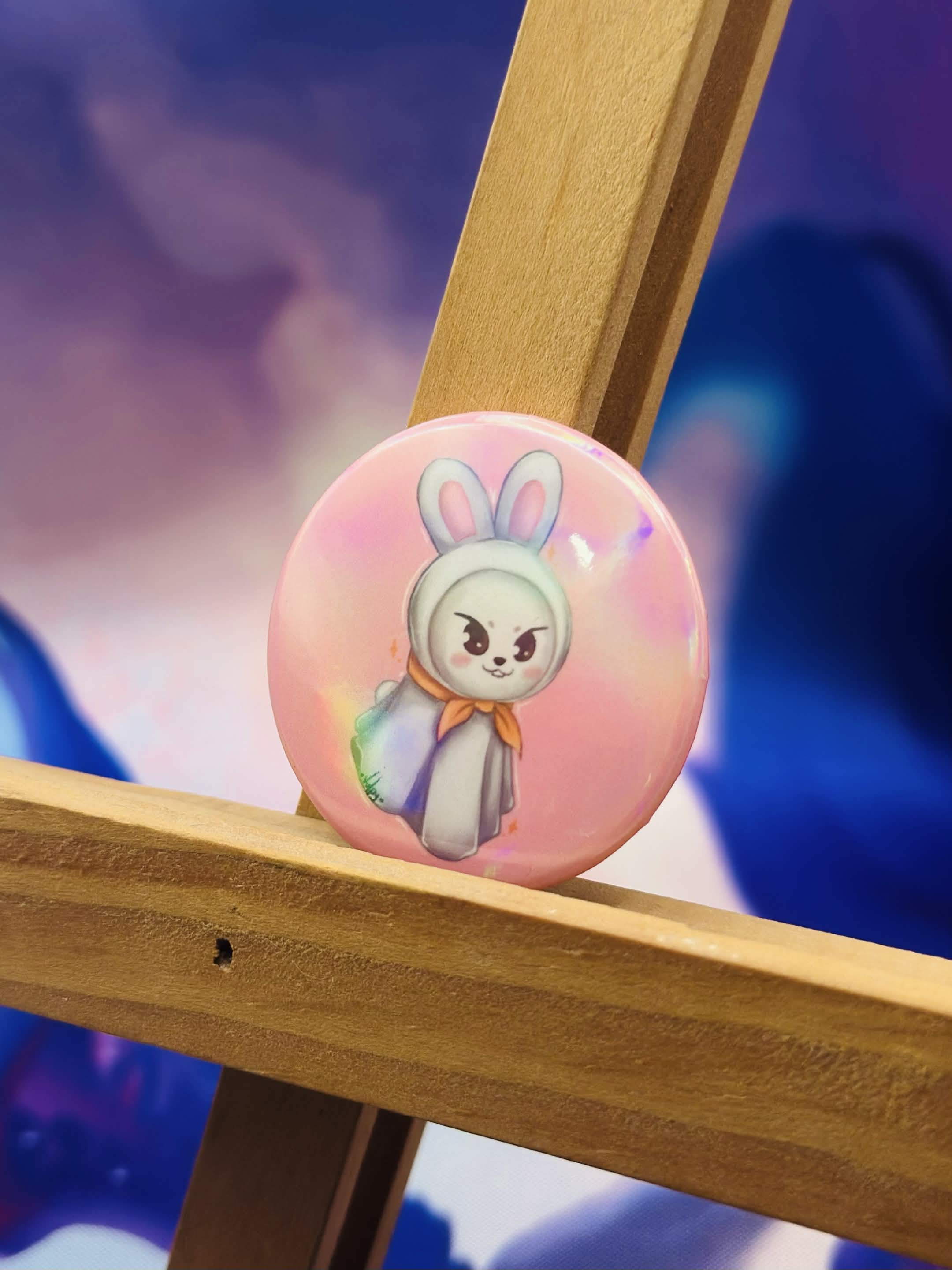 Leebit - Button Pin 💜