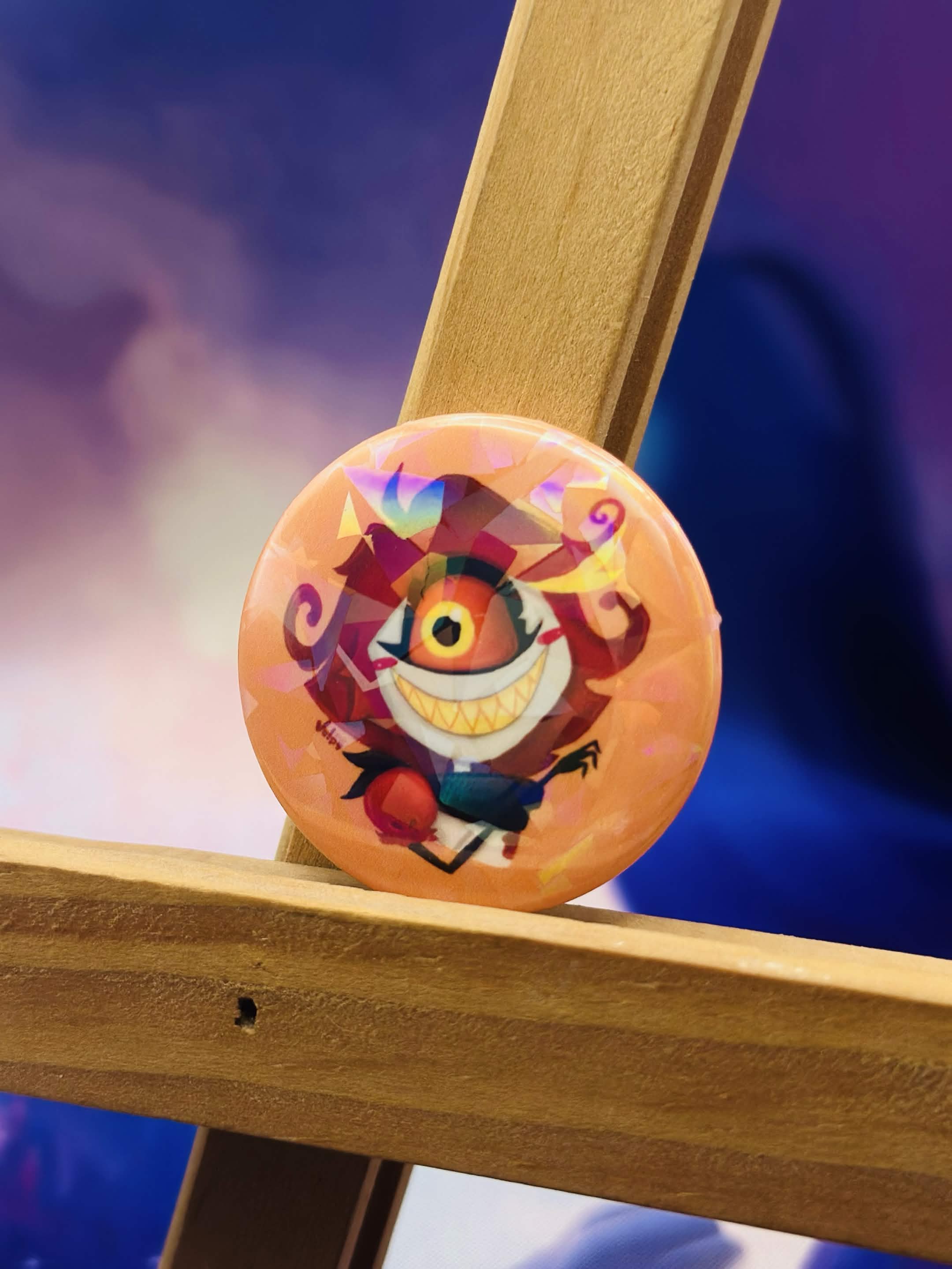 Niffty - Button Pin 💜