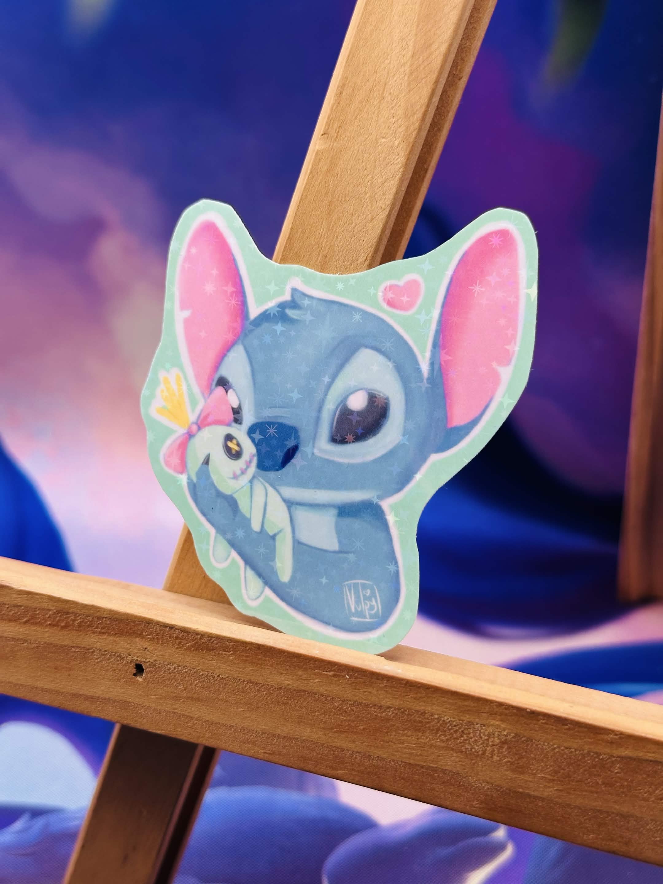 Stitch - Sticker 💜