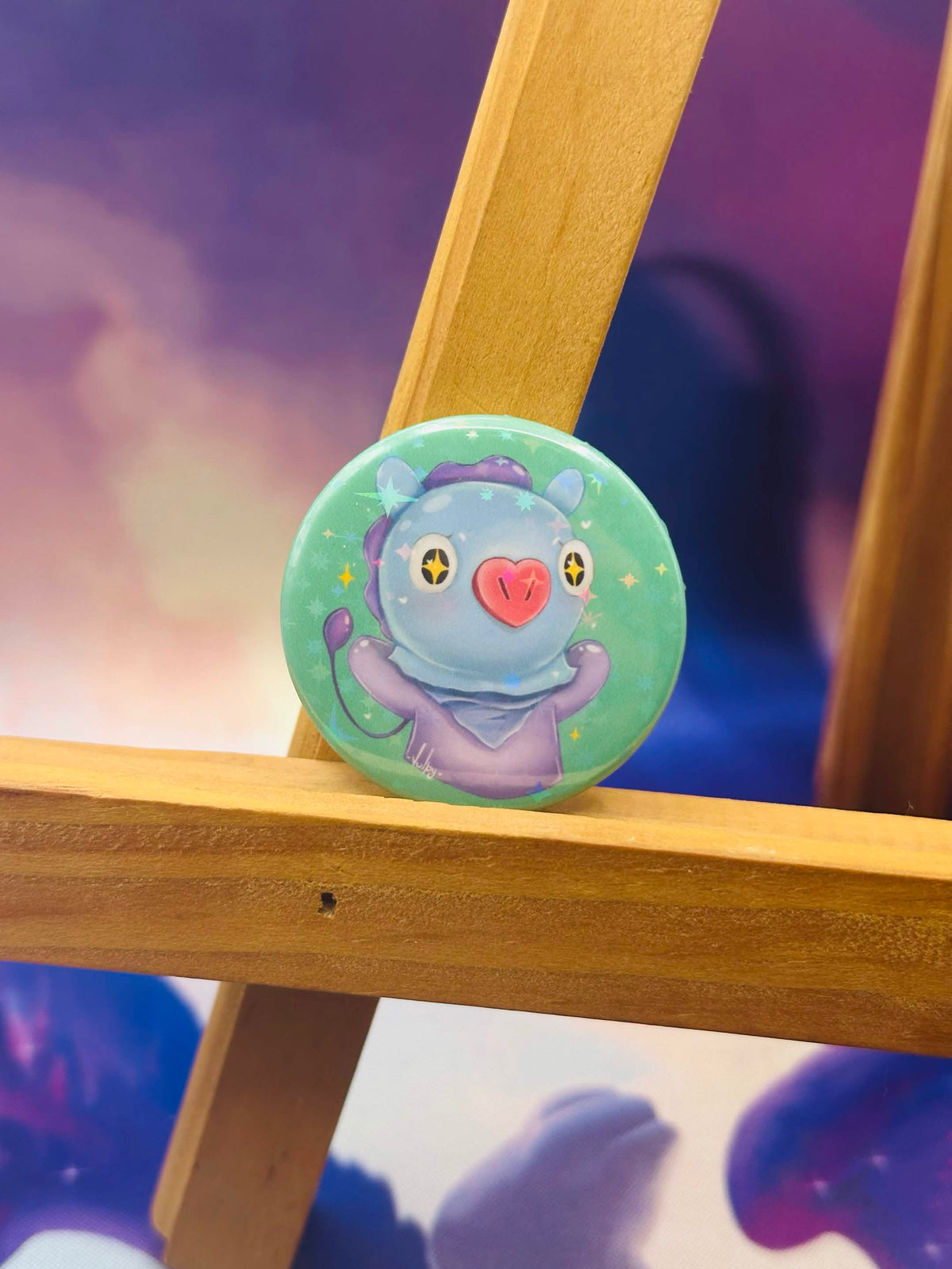 Mang - Button Pin 💜