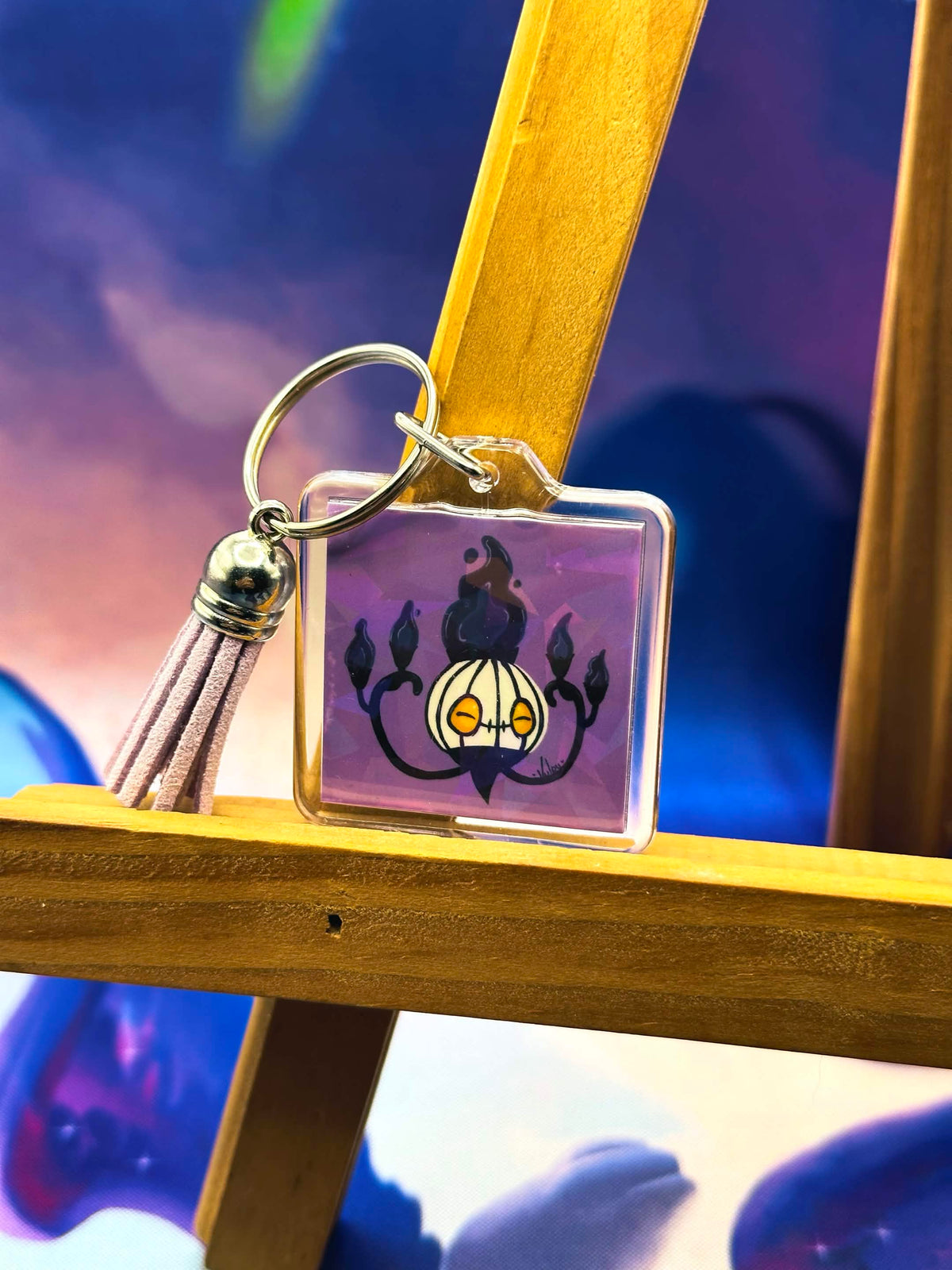 Chandelure - Keychain 💜