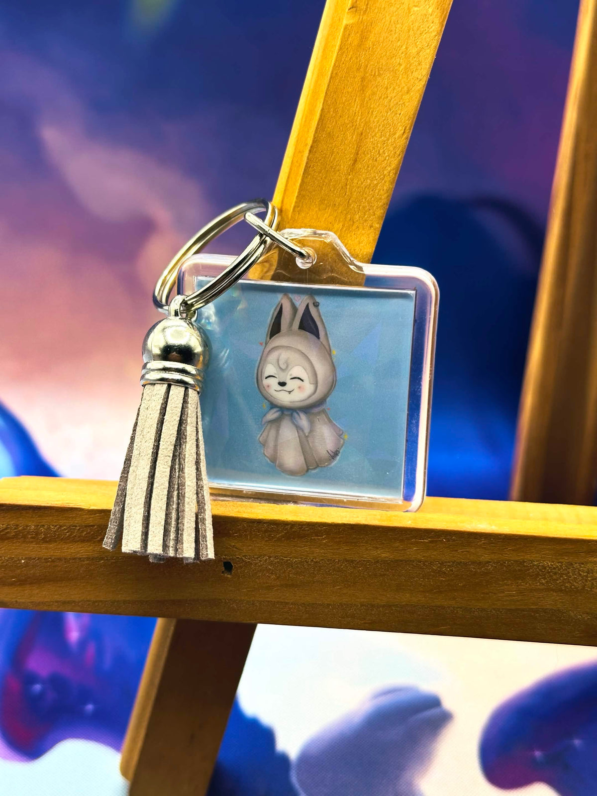 Wolfchan - Keychain 💜