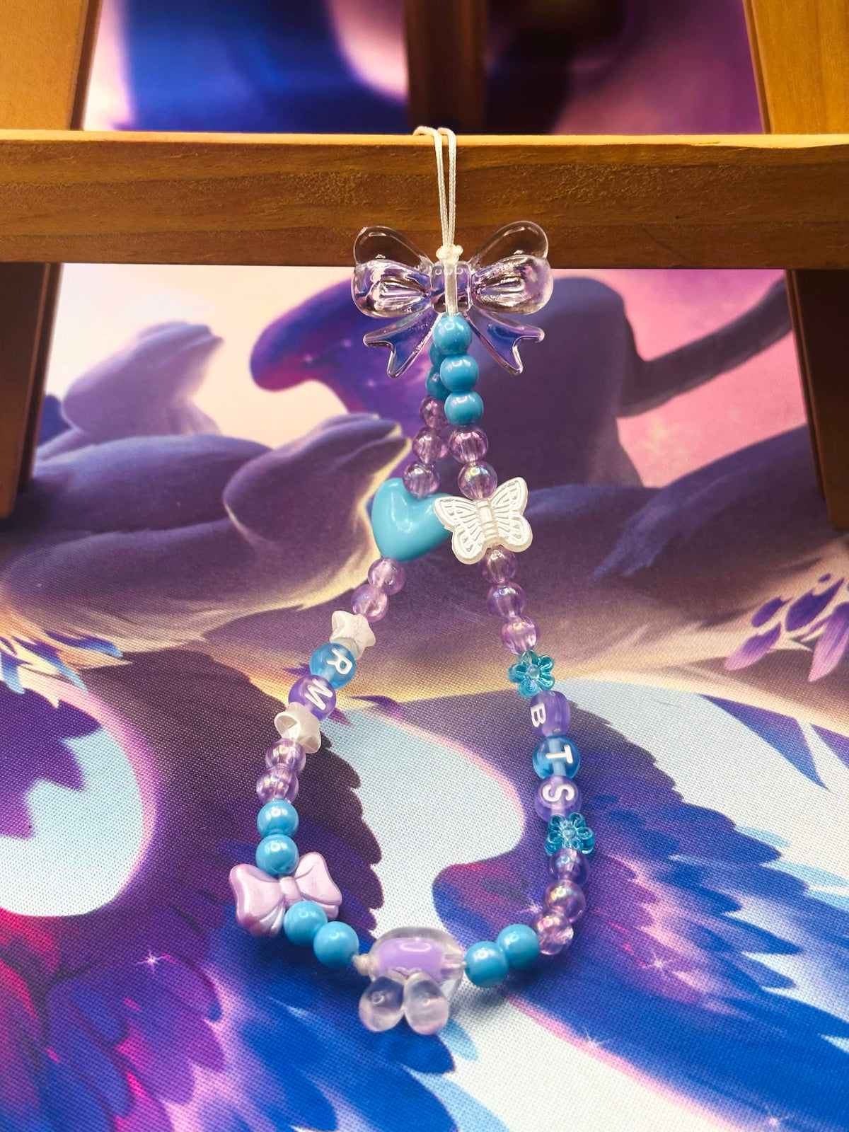 BTS RM Beaded Phone Charm 🌟