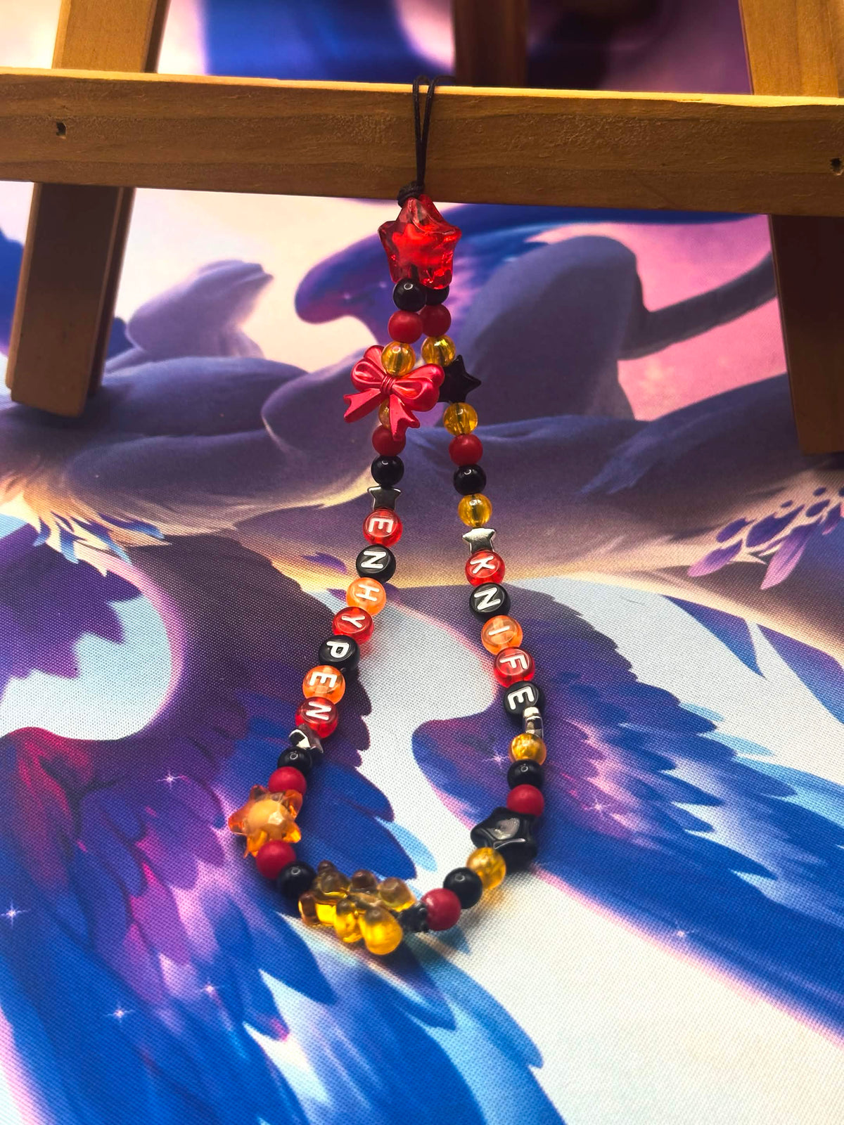 Knife Enhypen Beaded Phone Charm 🌟