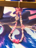 Pink Jungwon Beaded Phone Charm 🌟