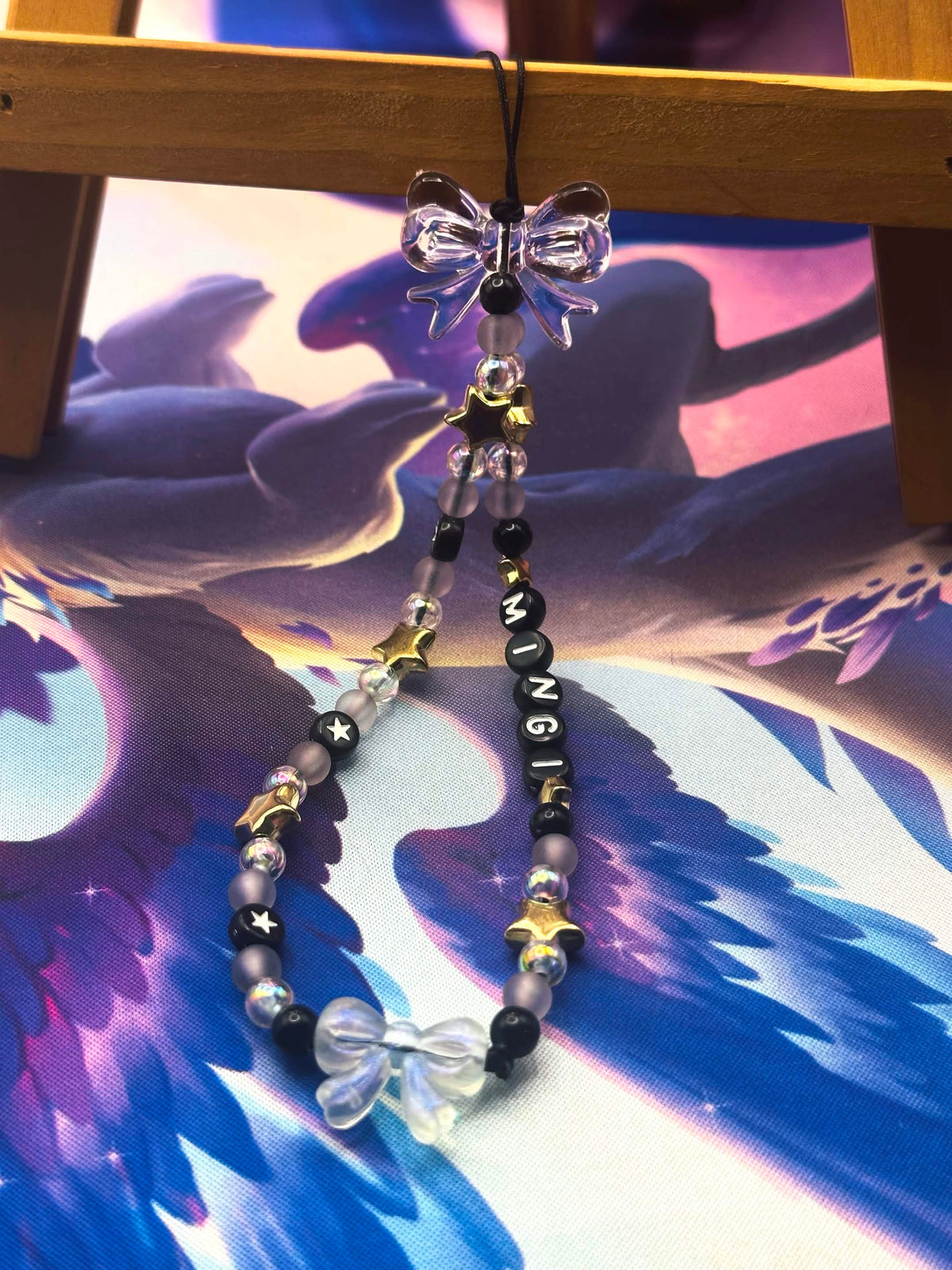 Mingi Beaded Phone Charm 🌟