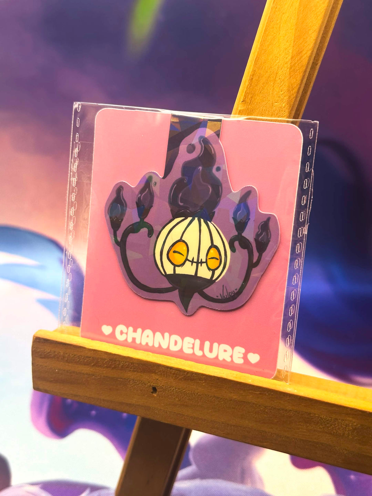 Chandelure - Magnetic Bookmark 📖