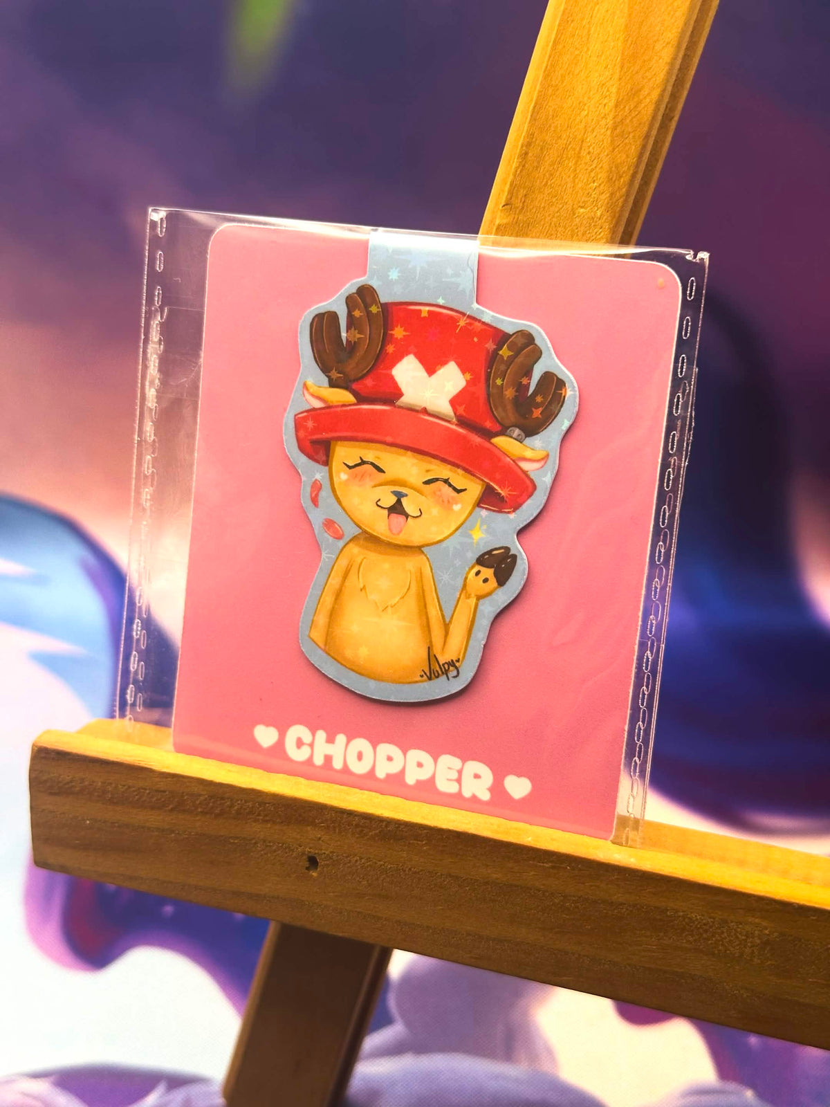 Chopper - Magnetic Bookmark 📖
