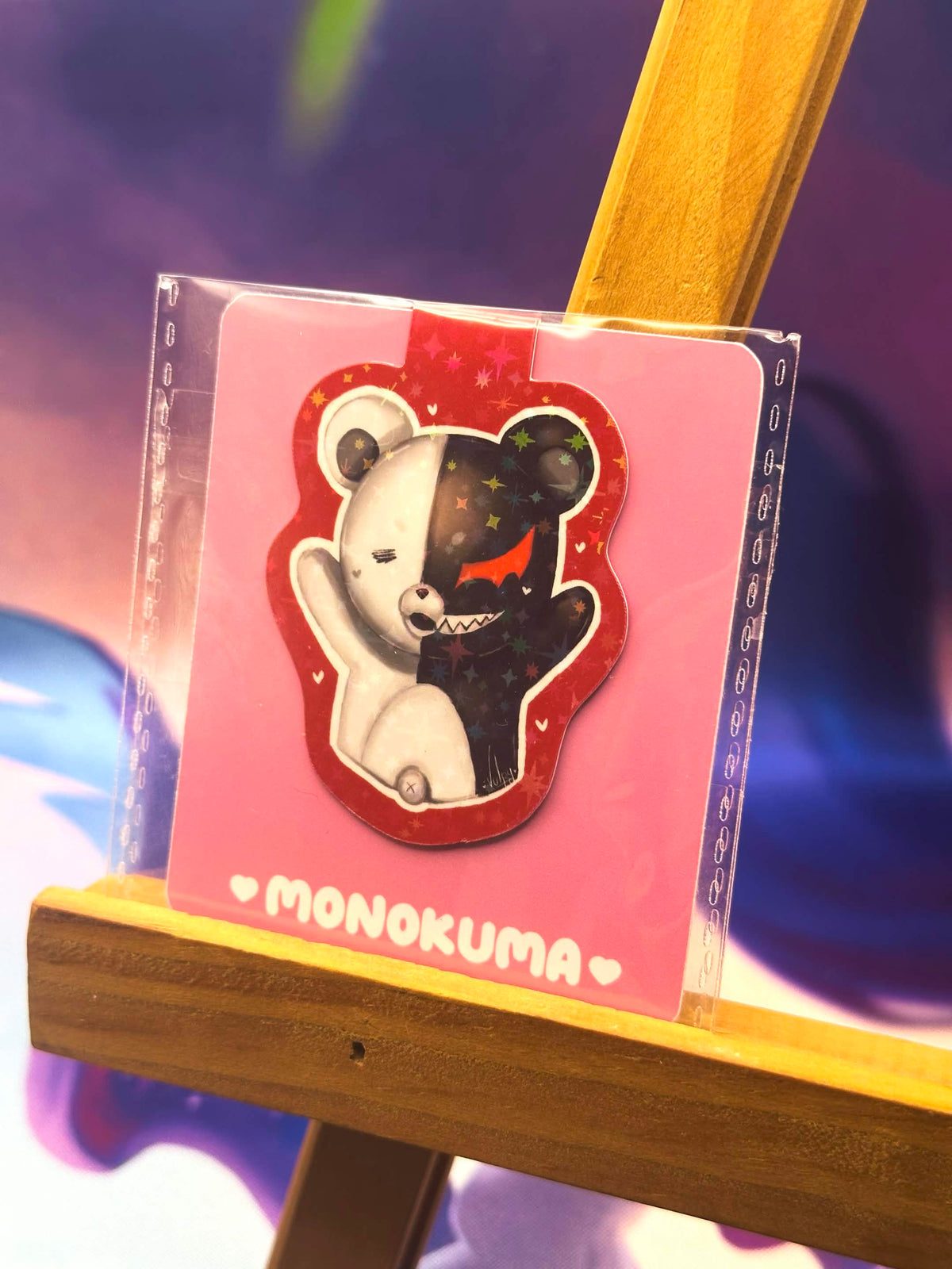 Monokuma - Magnetic Bookmark 📖