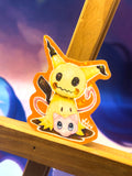 Mimikyu and Mew - Sticker 💜