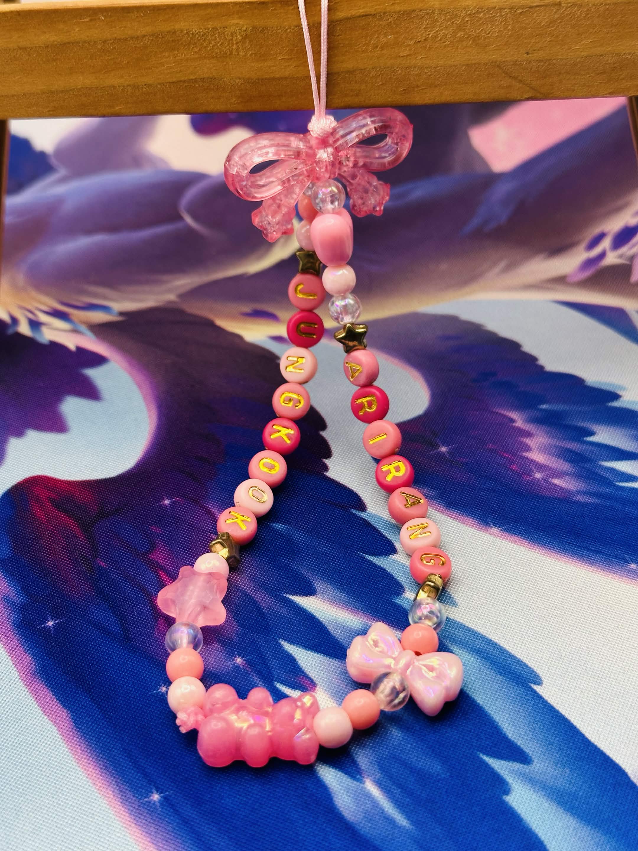 Arirang - Jungkook Beaded Phone Charm 🌟