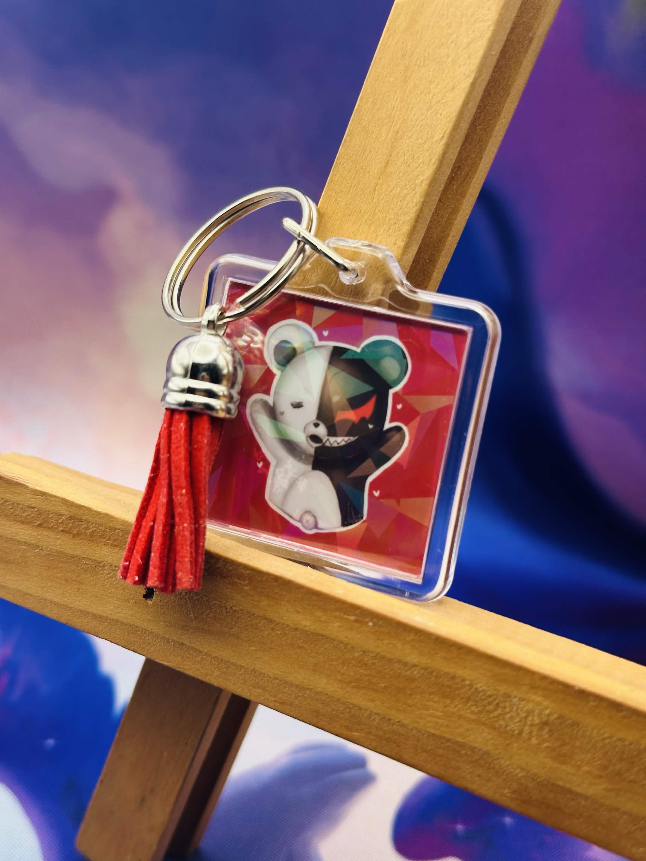 Monokuma - Keychain 💜