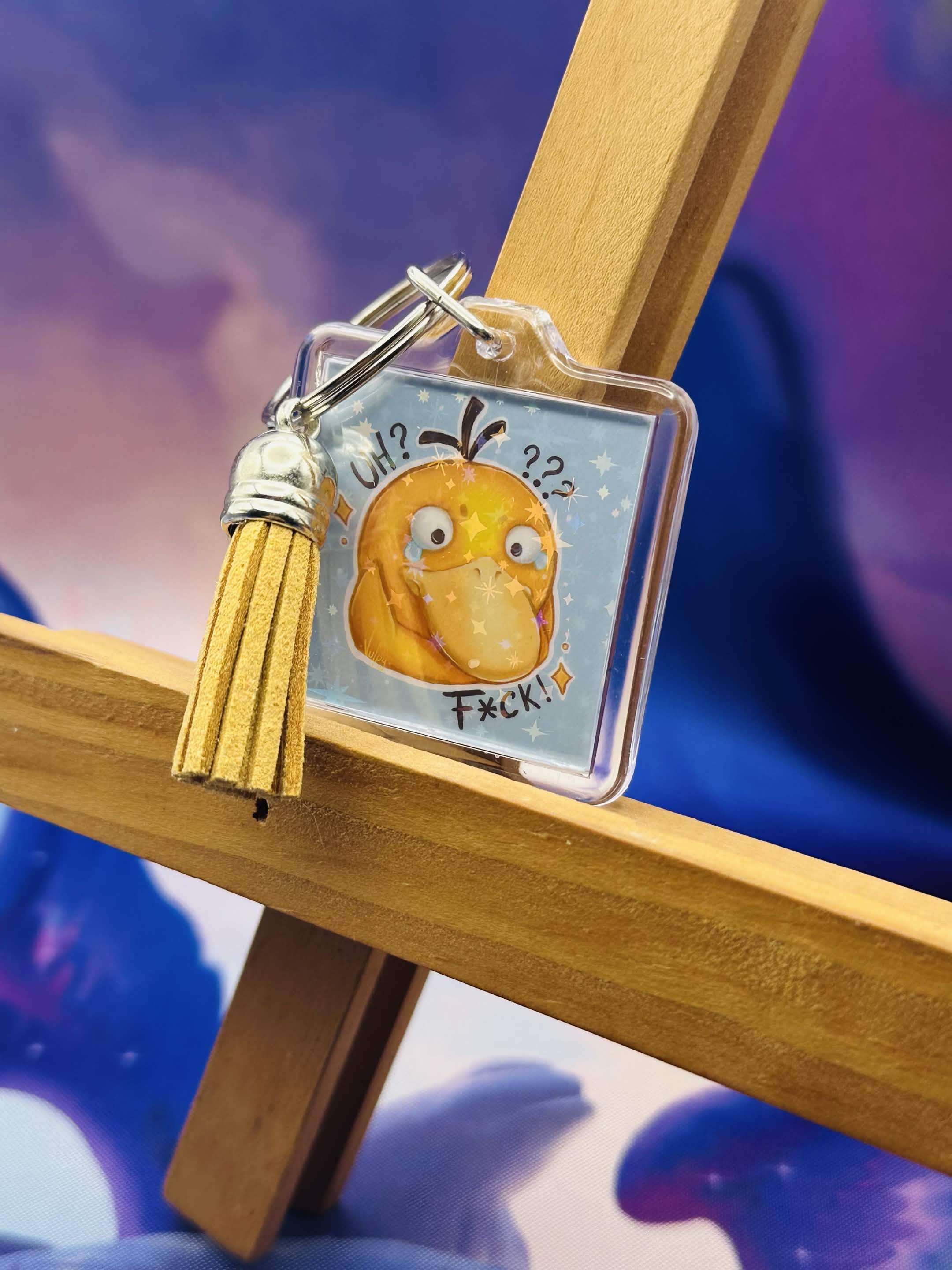 Psyduck - Keychain 💜