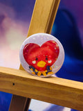 Tata - Button Pin - BTS 💜