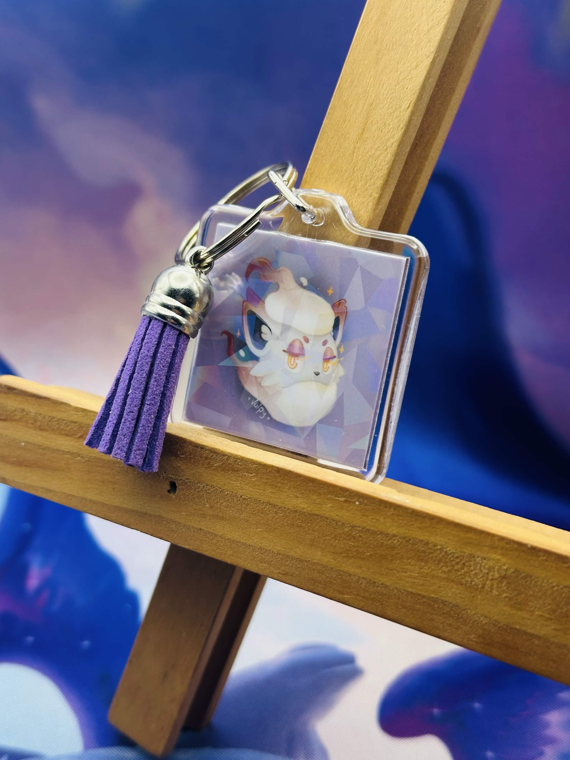 Zorua - Keychain 💜