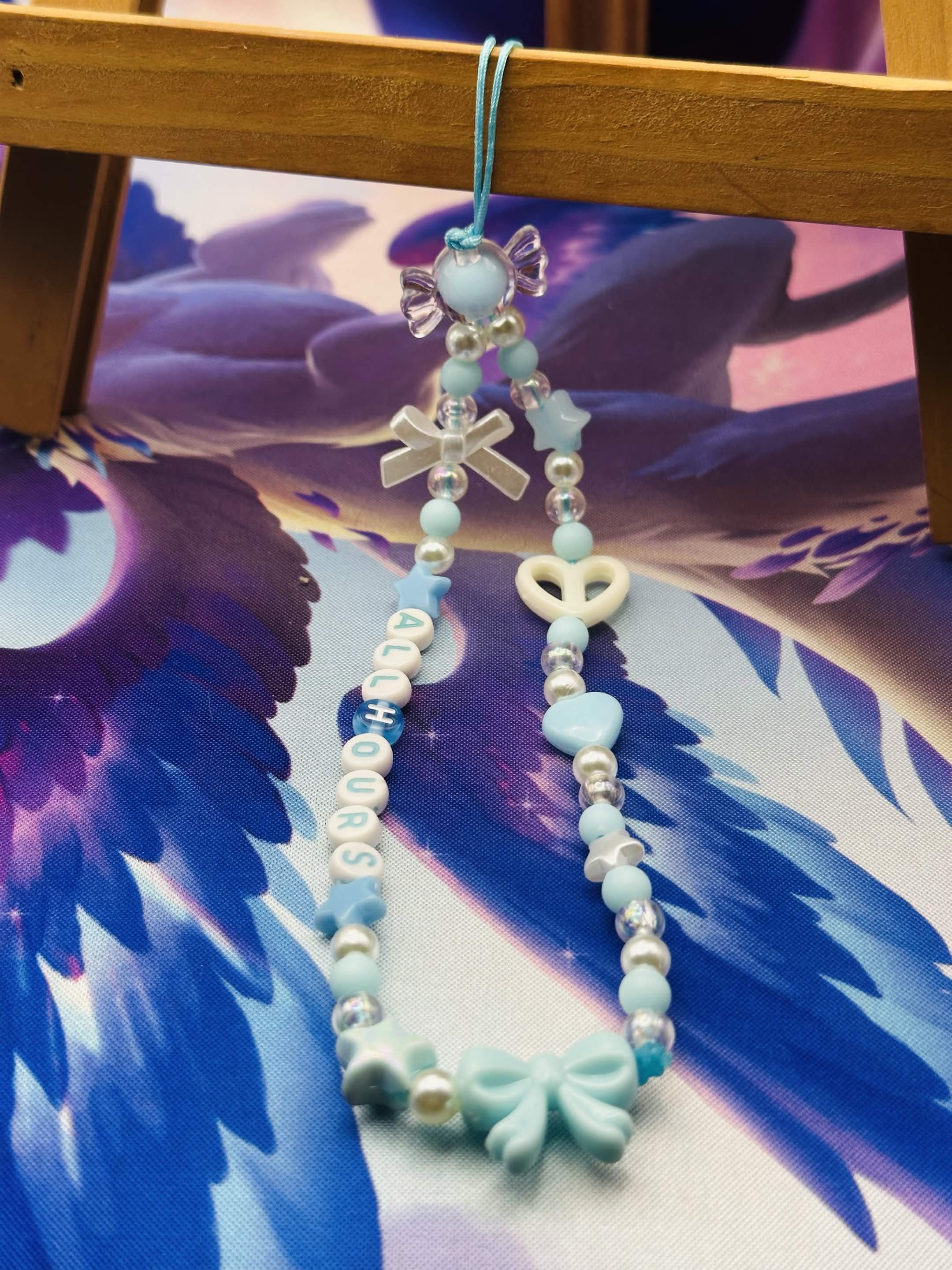 All Hours Beaded Phone Charm 🌟