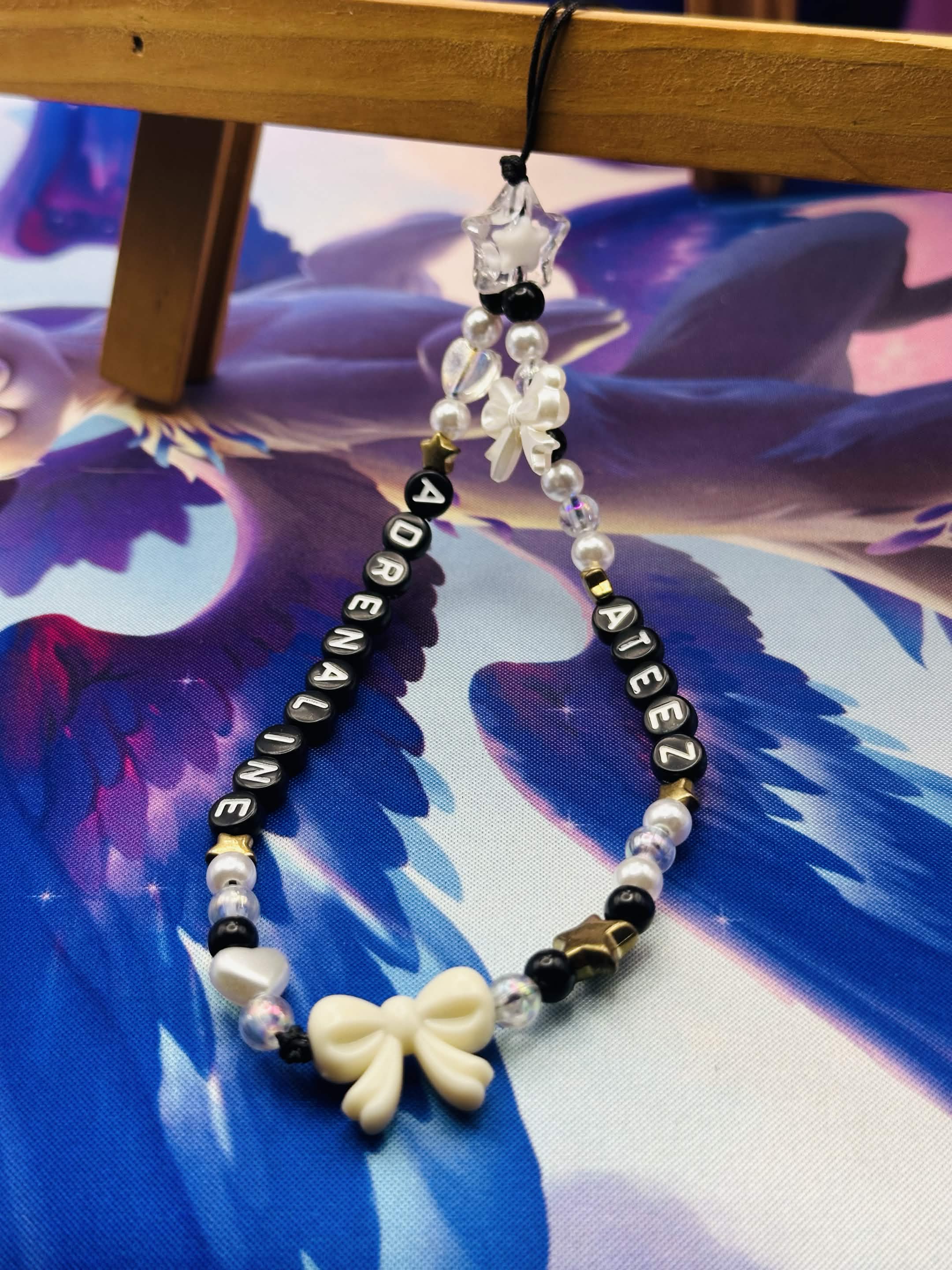 Adrenaline Beaded Phone Charm 🌟
