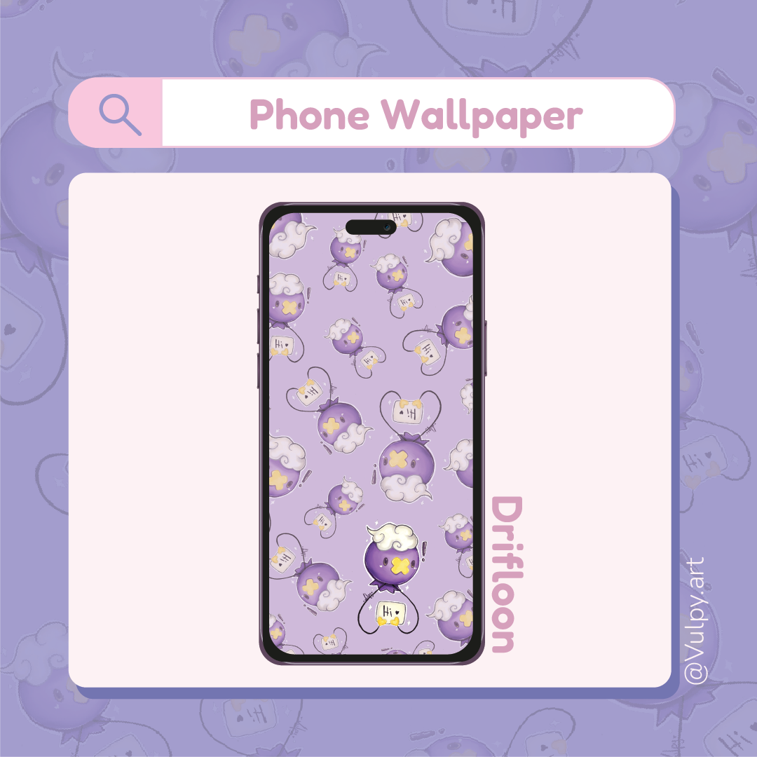 Phone Wallpaper Drifloon 🎈
