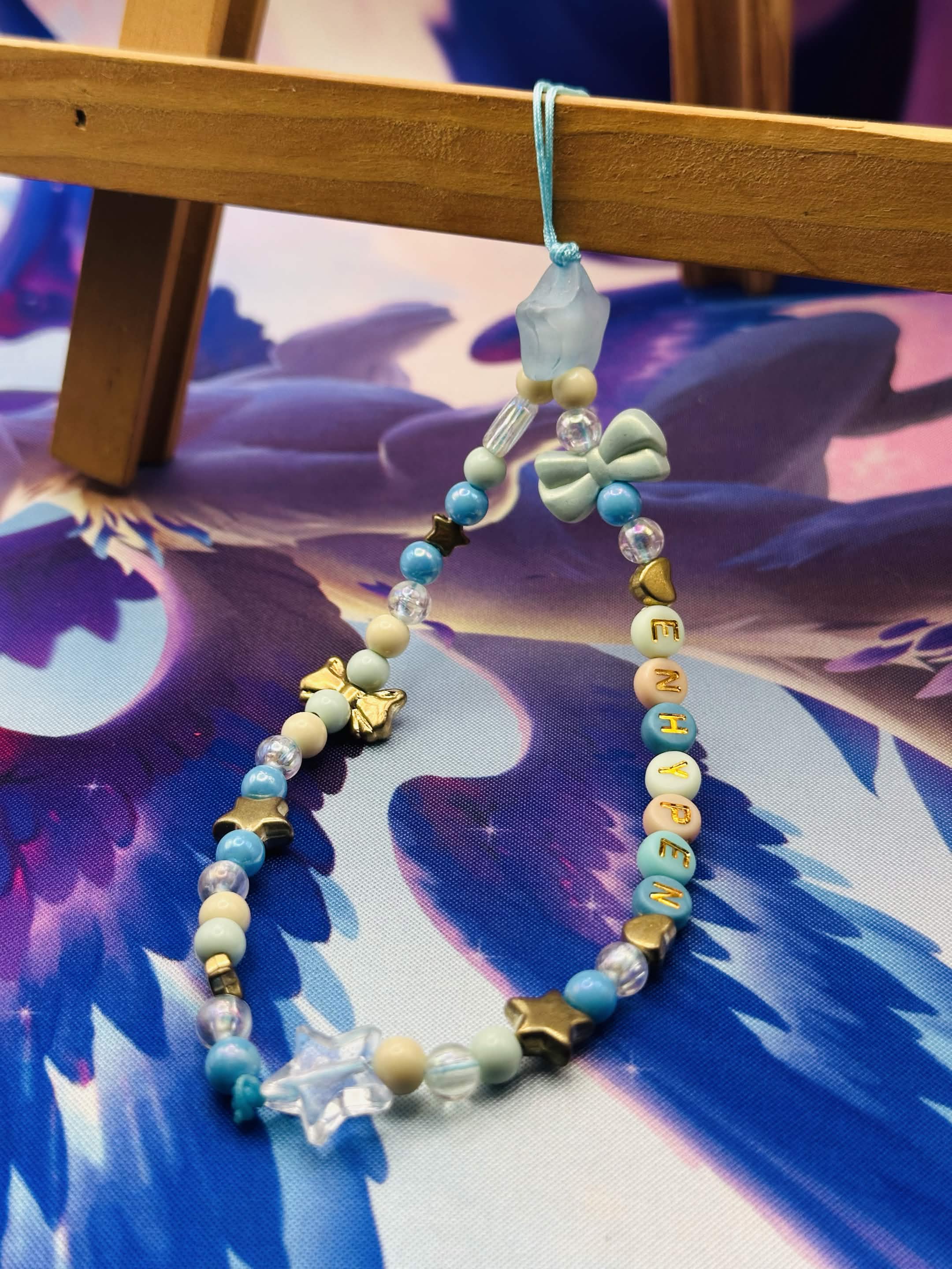 Enhypen Beaded Phone Charm 🌟
