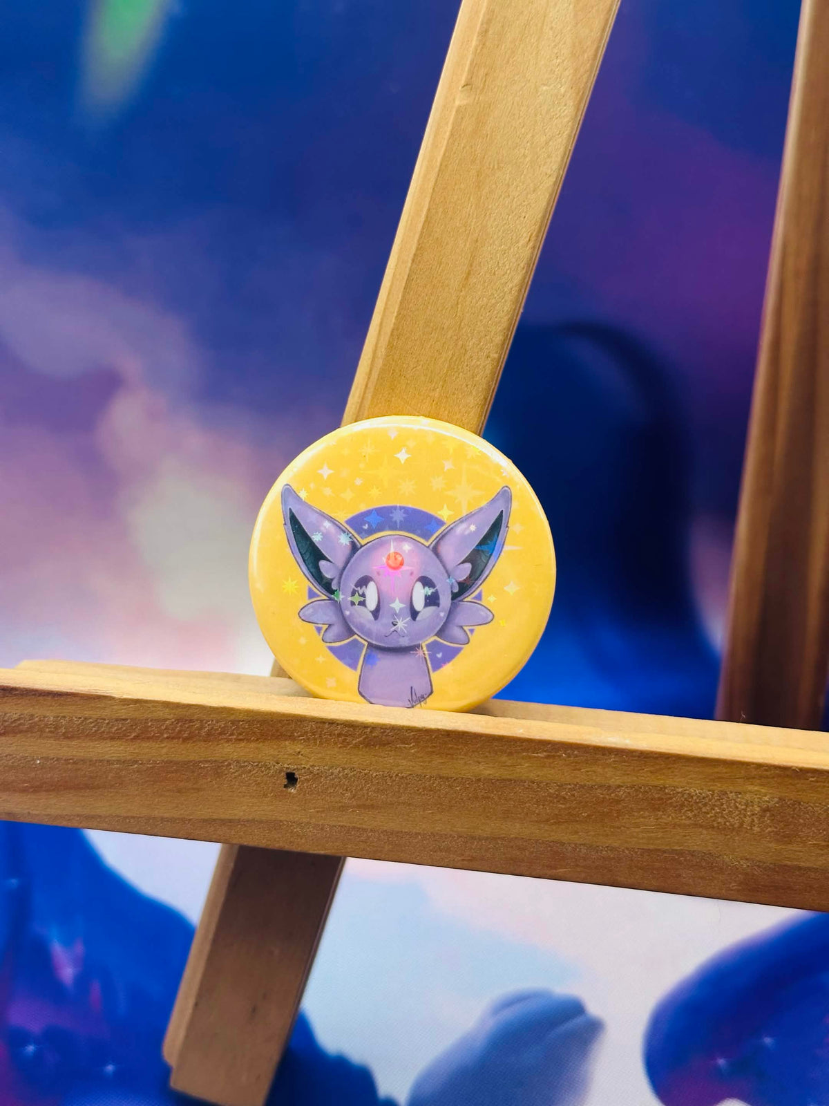 Espeon - Button Pin 💜