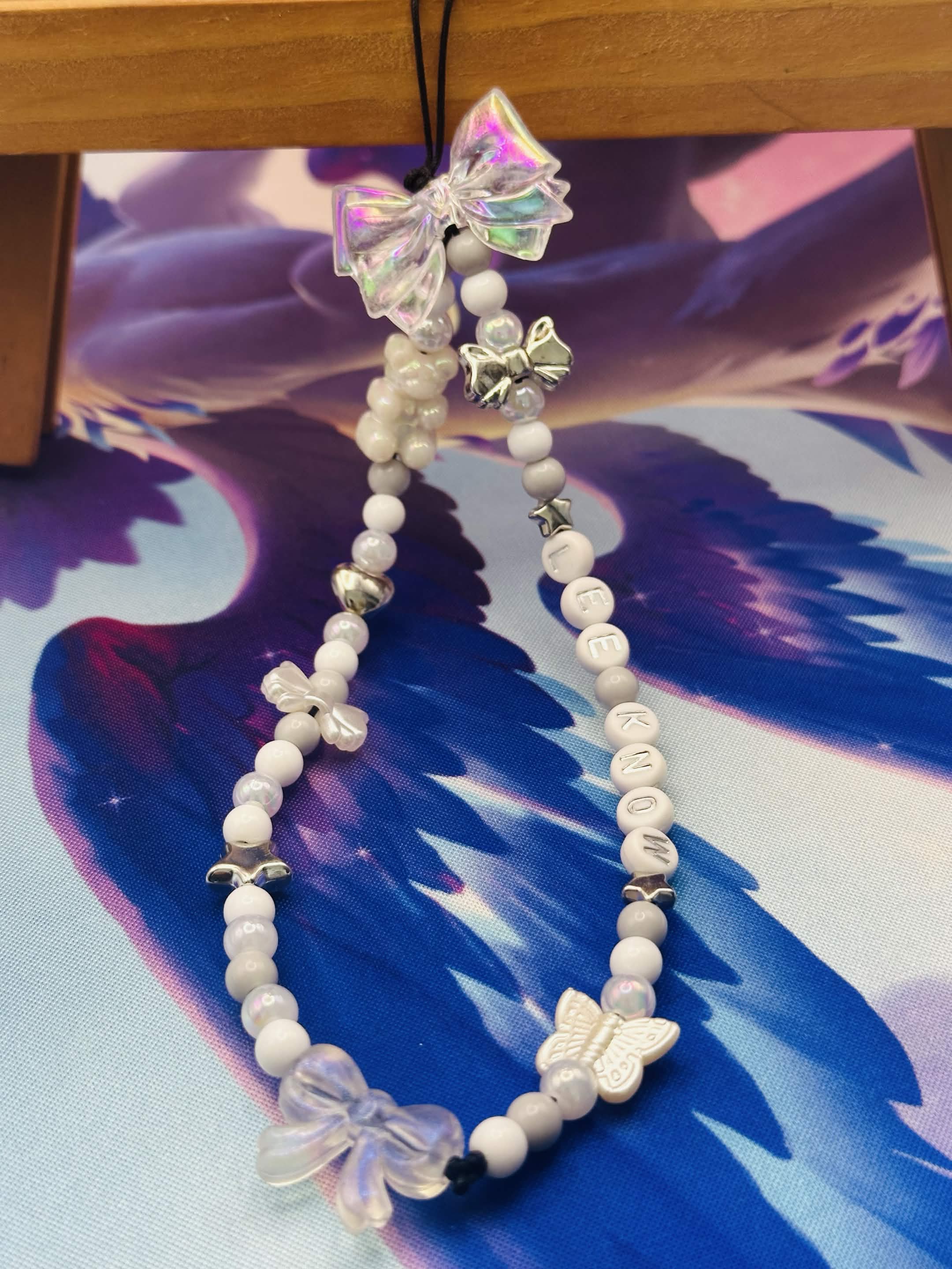 Lee Know Beaded Phone Charm 🌟