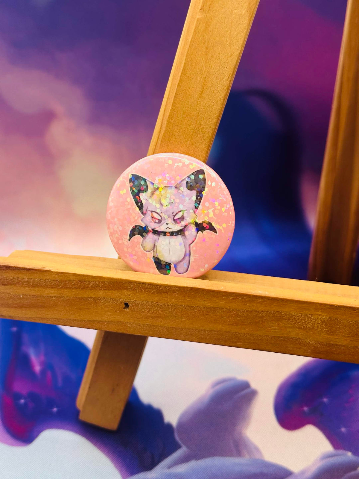 Ode - Button Pin 💜
