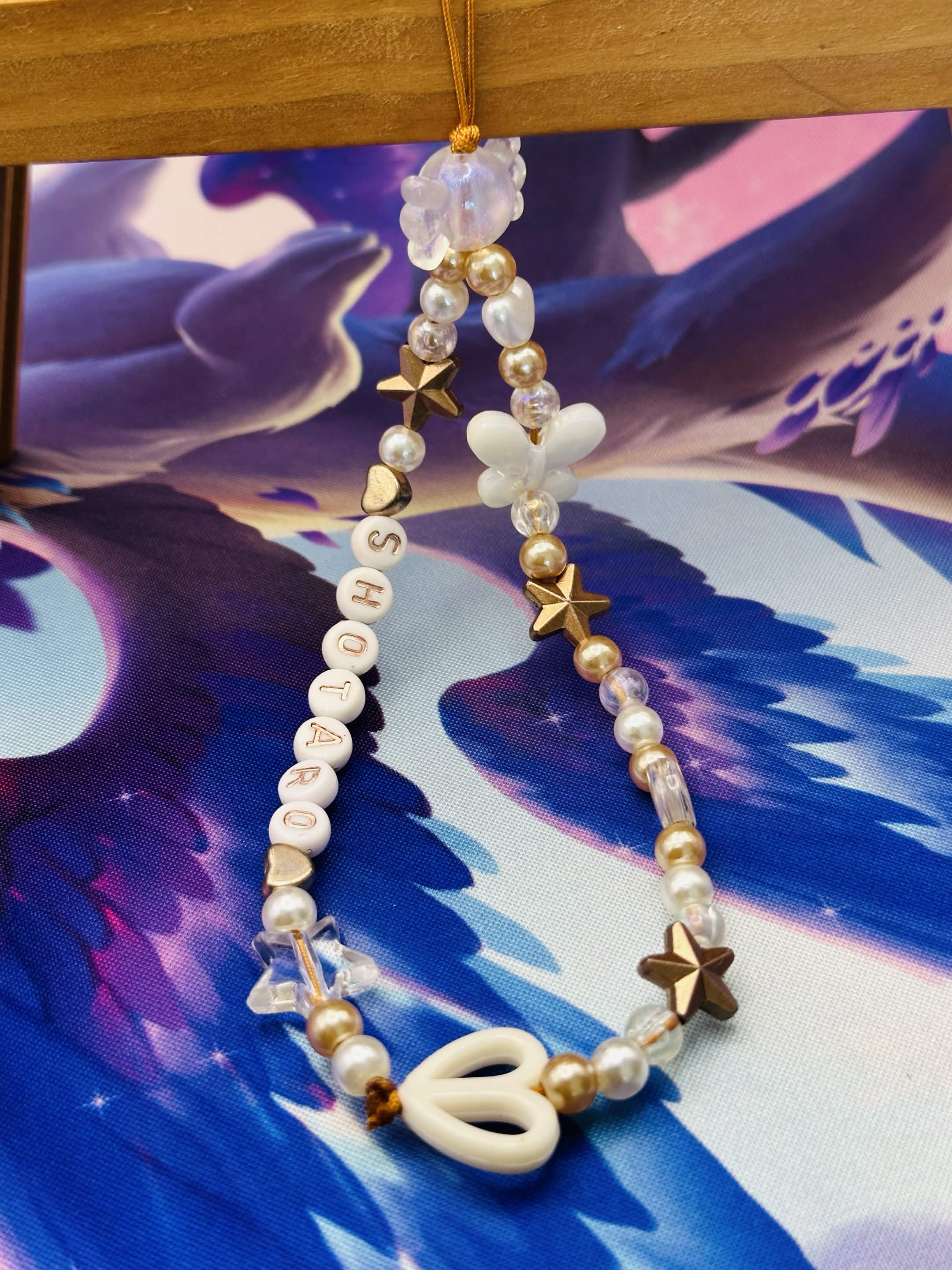 Shotaro Beaded Phone Charm 🌟