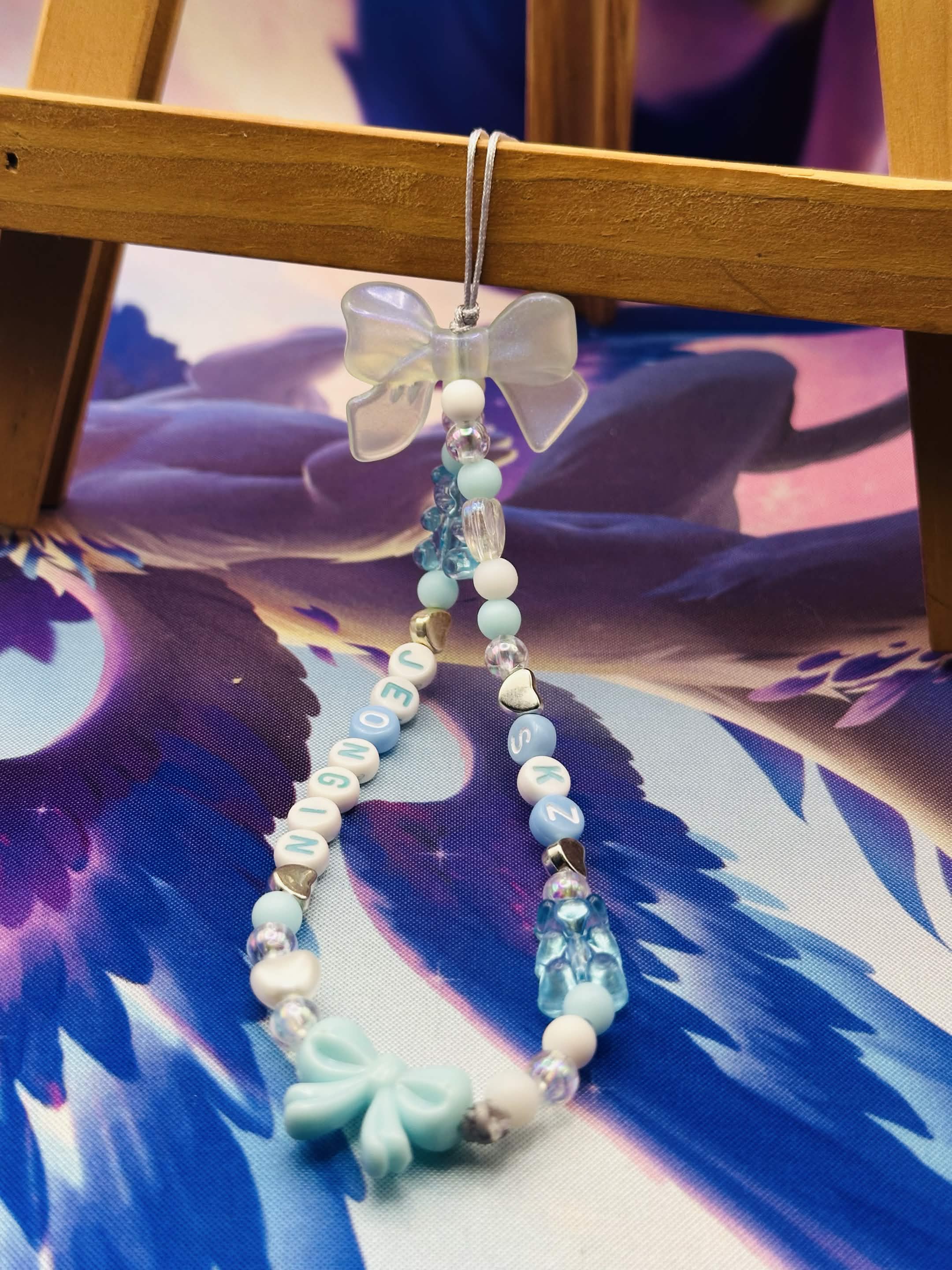 Jeongin Beaded Phone Charm 🌟