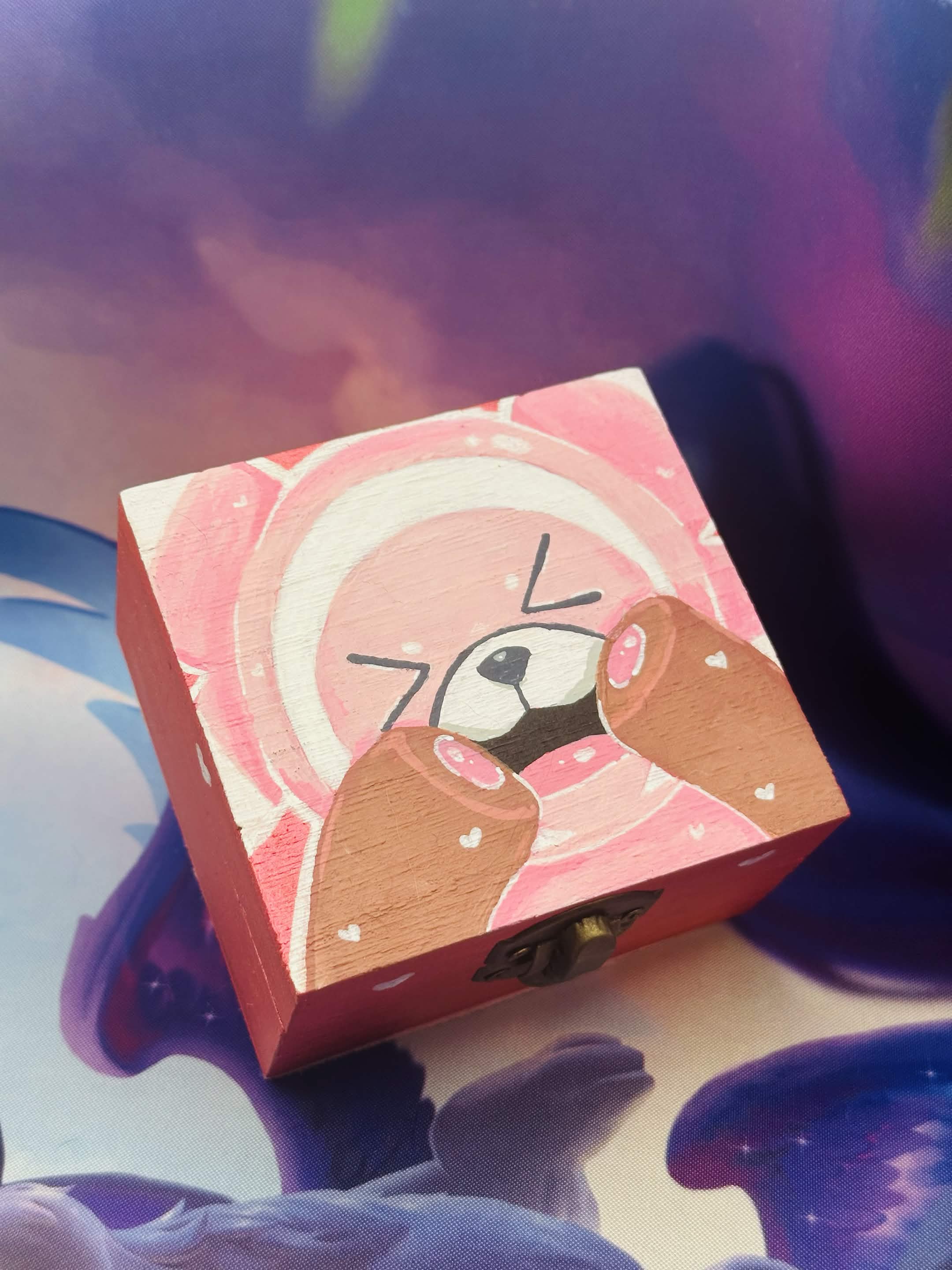 Wooden Box - Stufful Pokémon 🌸