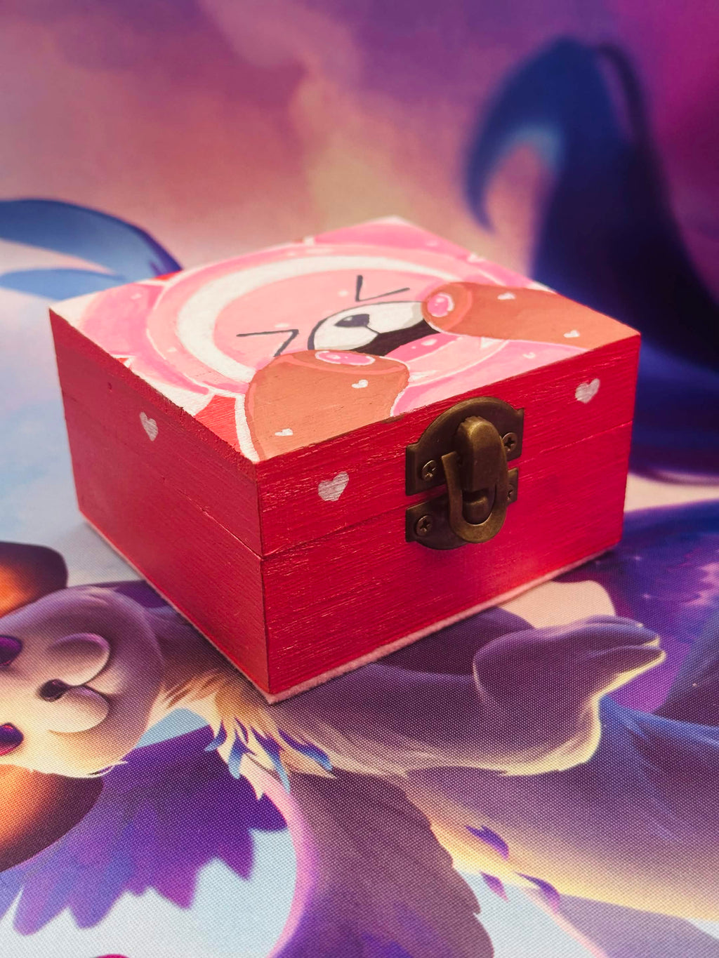 Wooden Box - Stufful Pokémon 🌸