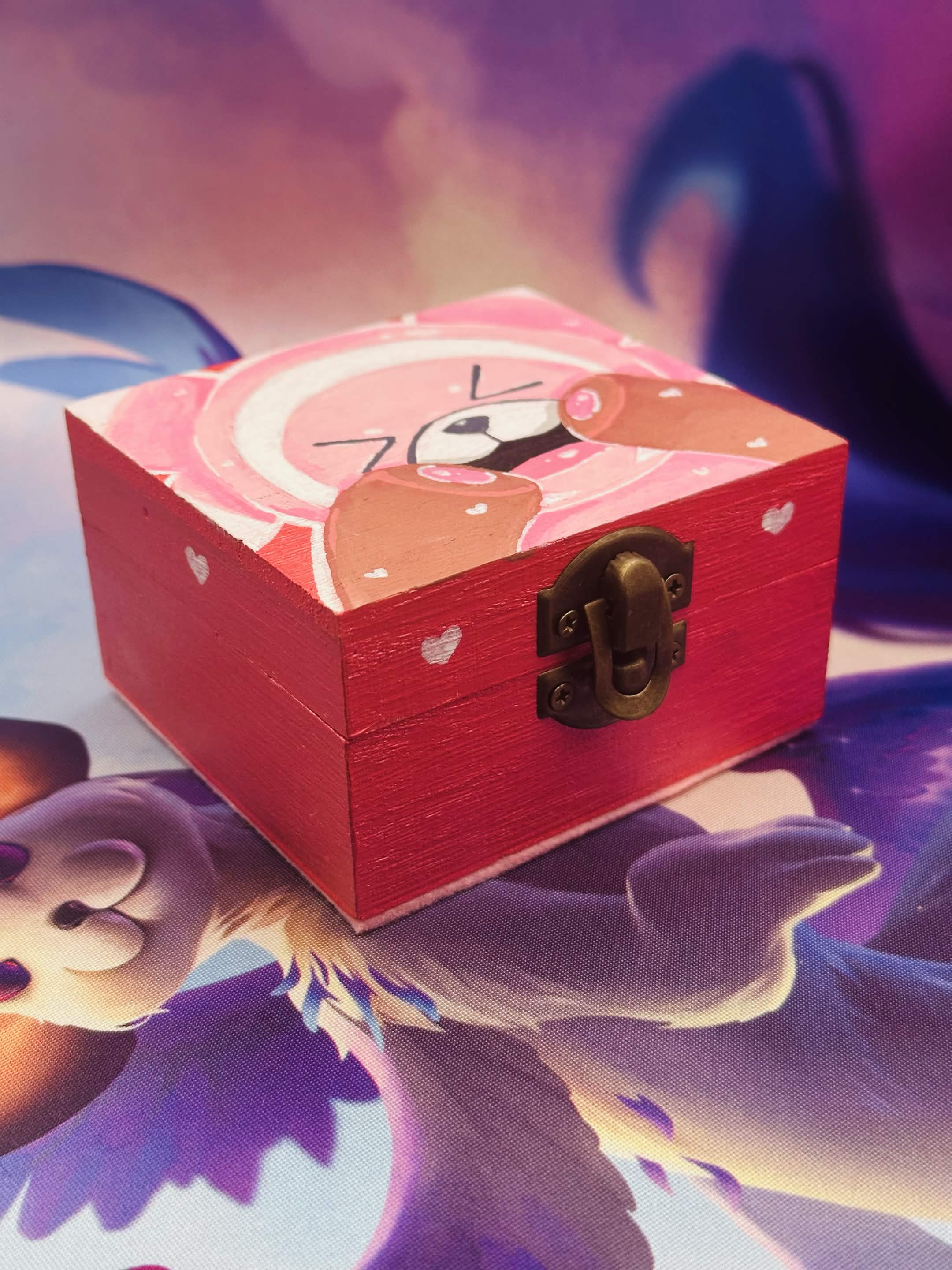 Wooden Box - Stufful Pokémon 🌸