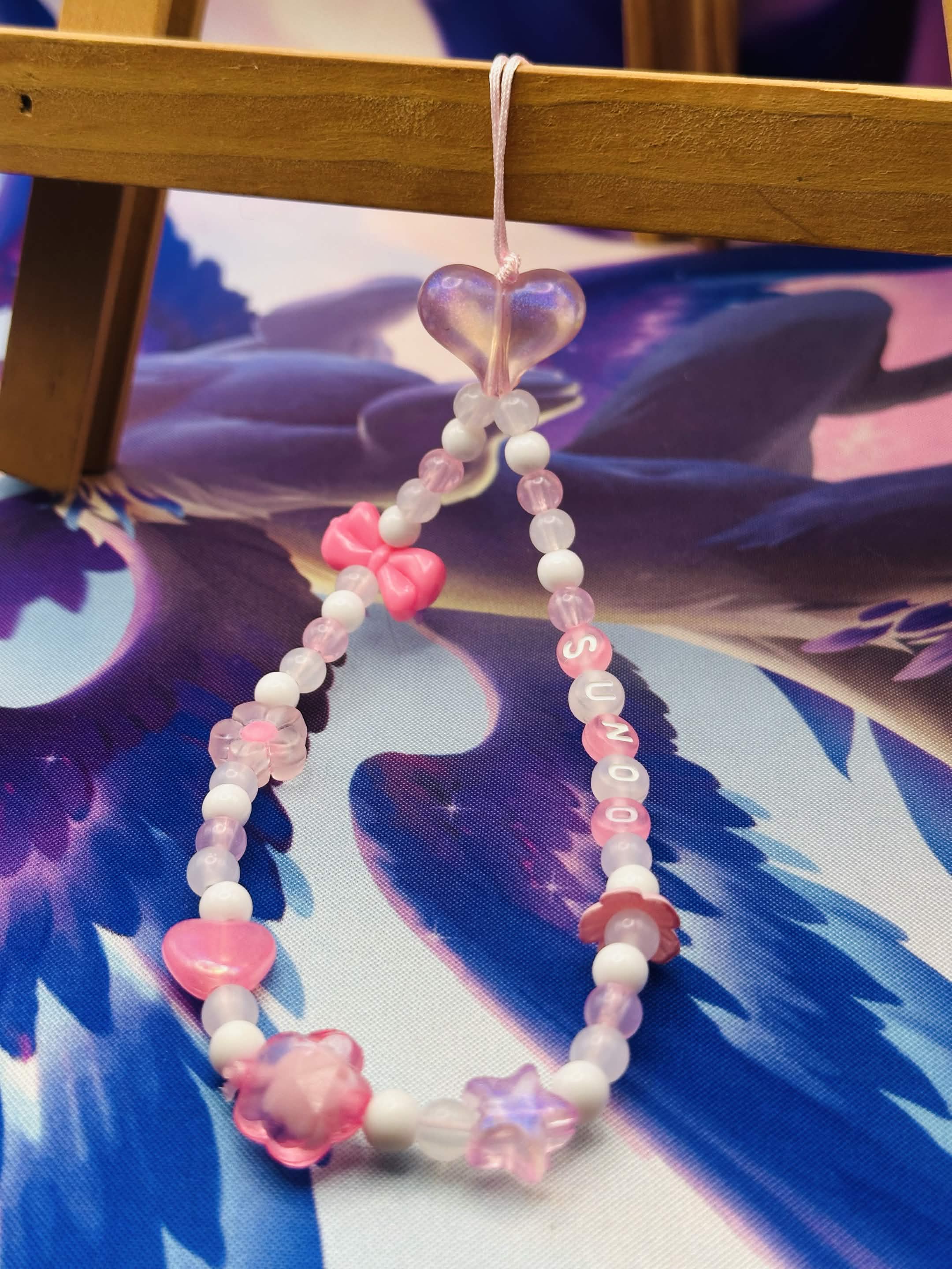 Sunoo Beaded Phone Charm 🌟
