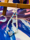 Blue Hour Beaded Phone Charm 🌟