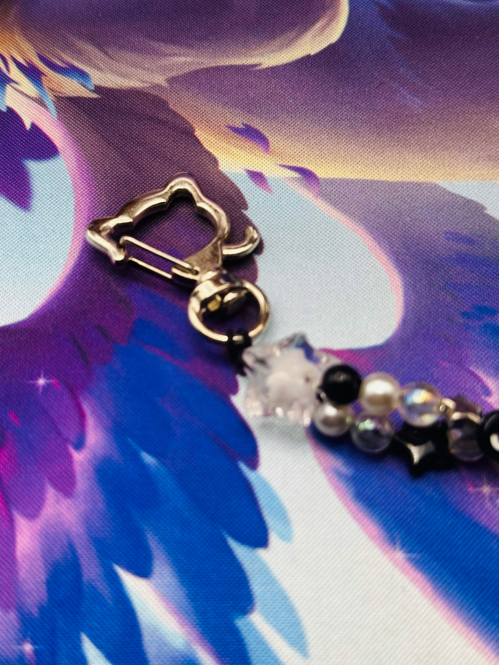 Jackson Wang Beaded Keychain 🌟